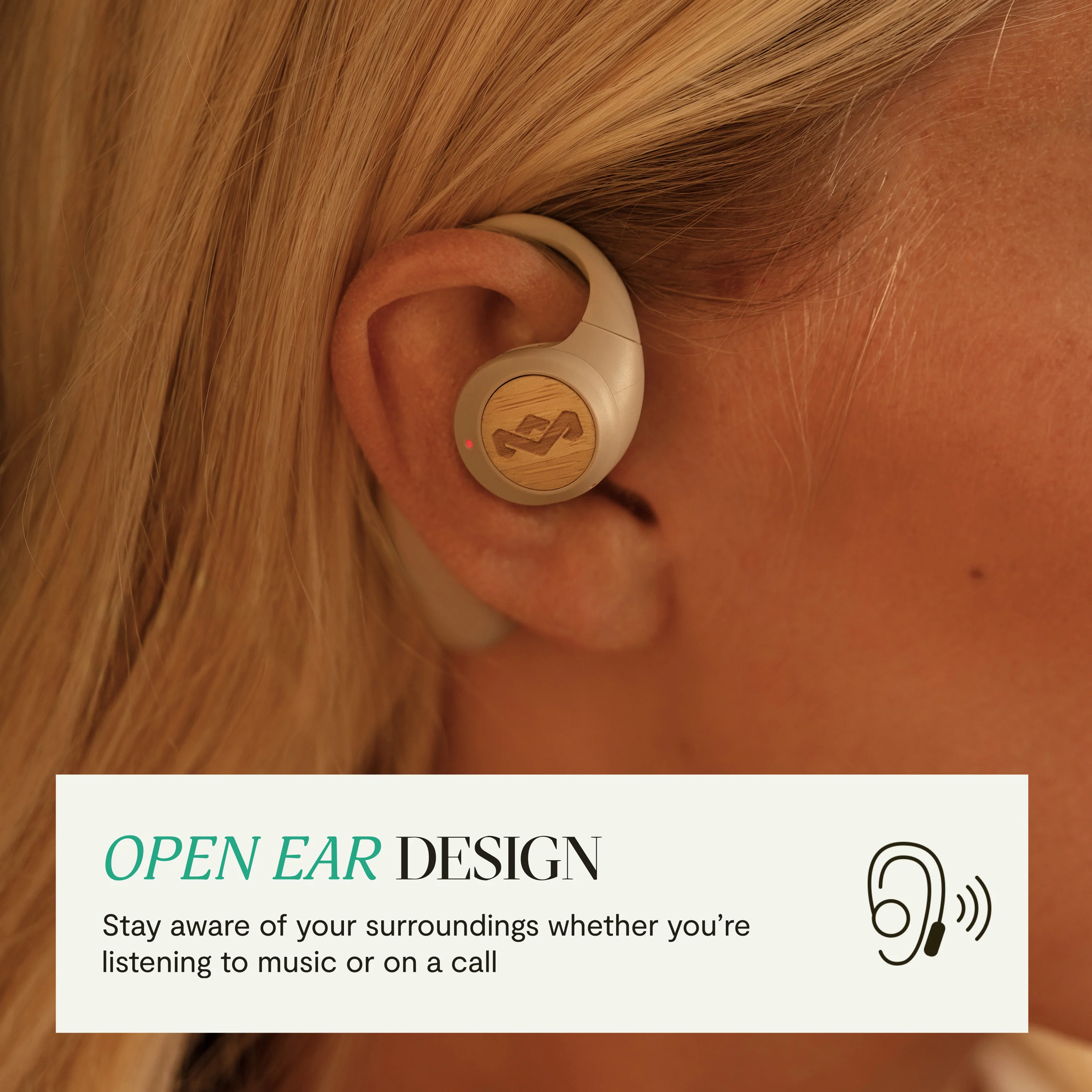 Liberate Open-Ear True Wireless Earbuds - Image 10