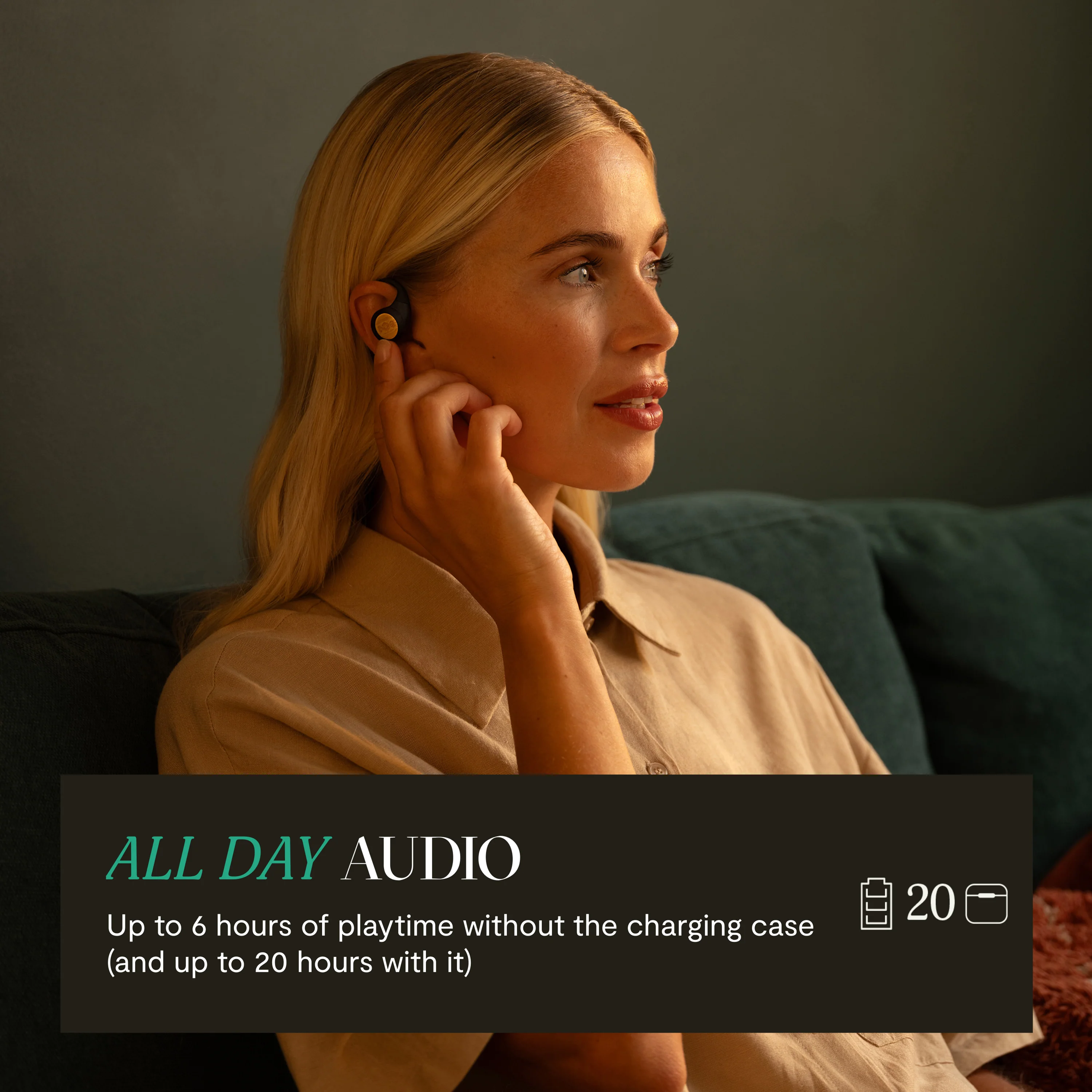 Liberate Open-Ear True Wireless Earbuds - Image 13