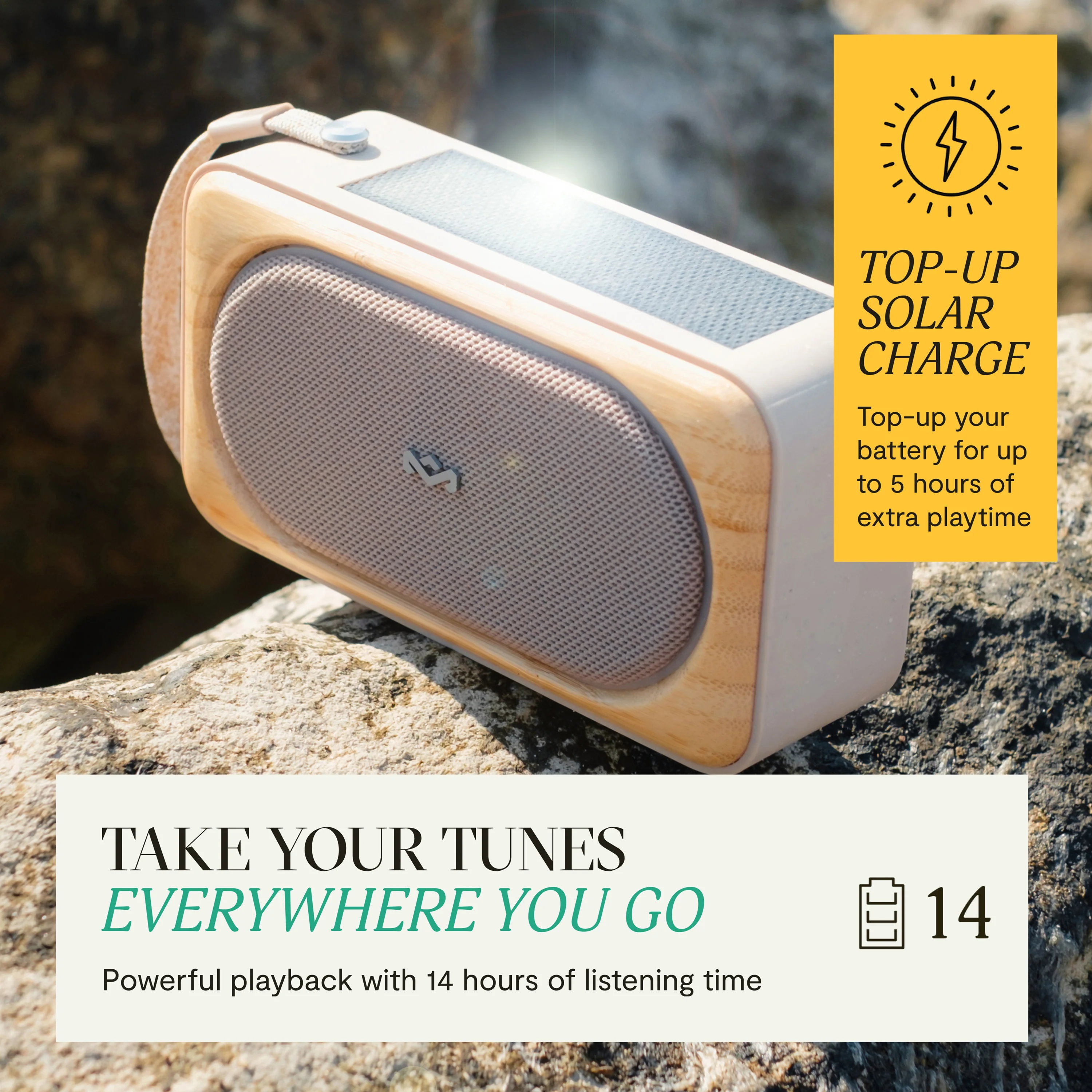 Roots Solar Bluetooth® Speaker - Image 10