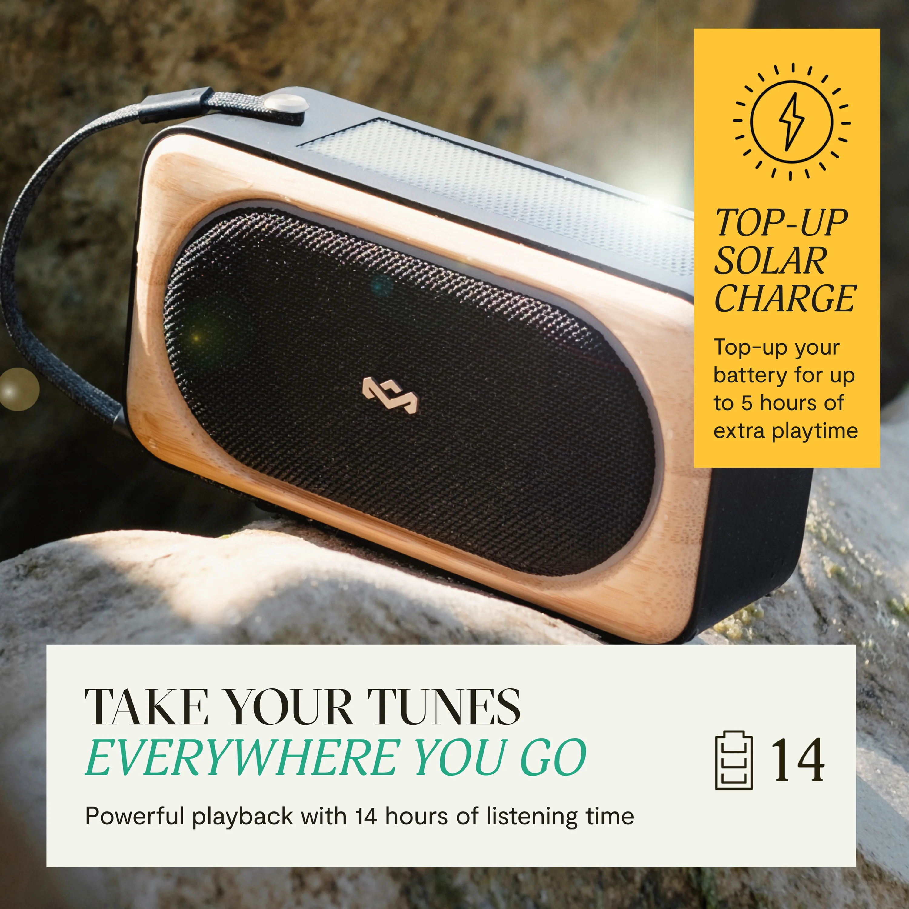 Roots Solar Bluetooth® Speaker - Image 9