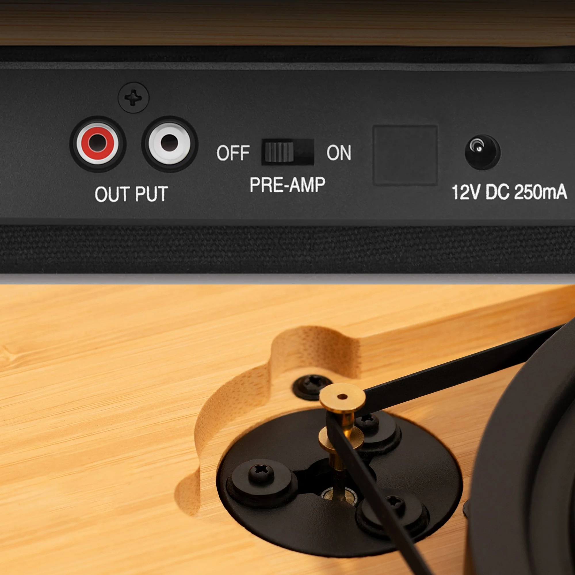 Stir It Up Wireless Turntable with Bluetooth - Image 4