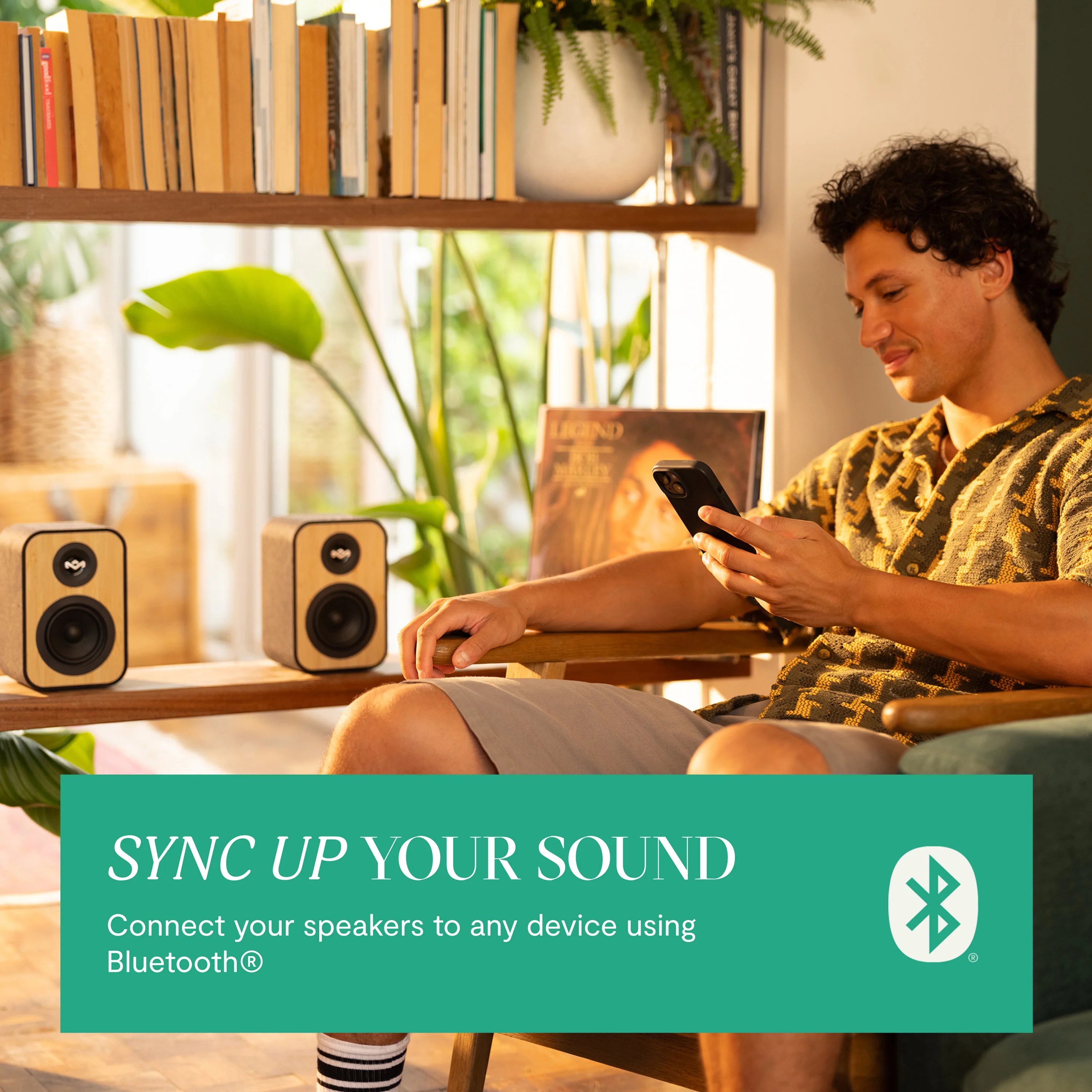 Uplift Bookshelf Bluetooth® Speakers - Image 6