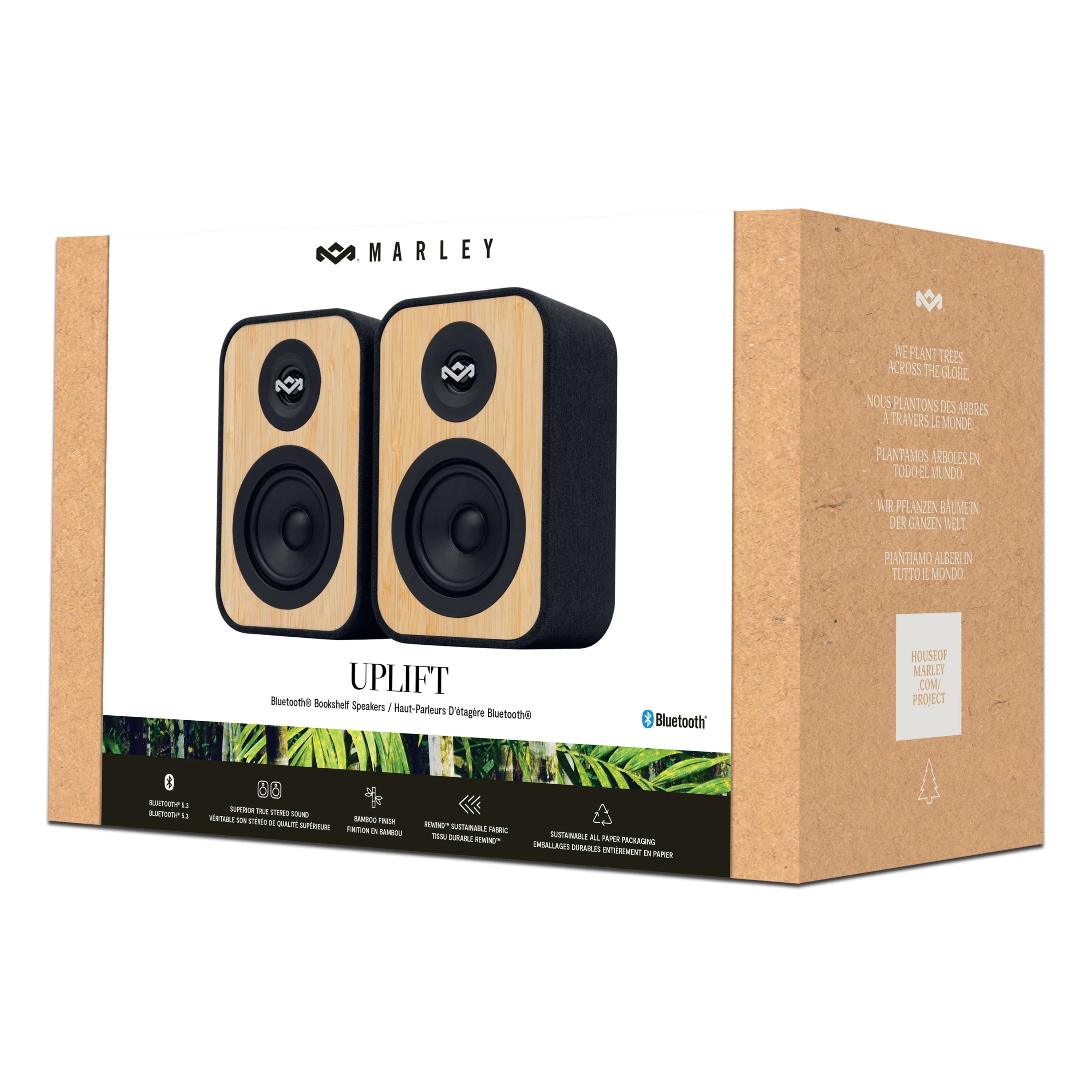 Uplift Bookshelf Bluetooth® Speakers - Image 9